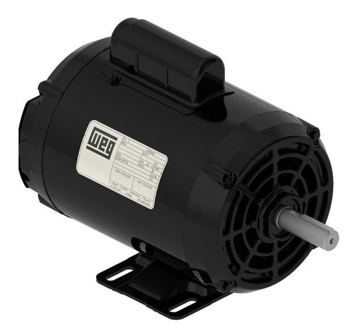 Weg Motor Monofasico 4polos 1500rpm 220v Ip21 0.5hp Ynter 0