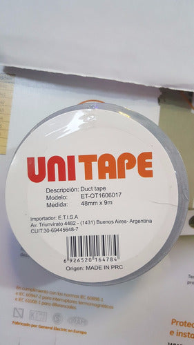 Unitape Multipurpose Duct Tape X 9 Meters 1