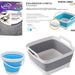 Laffitte Pack X 3: Foldable Bucket & Colander + Super Absorbent Cloth 0