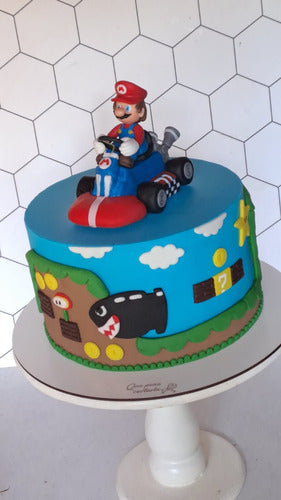 Que Pena Cortarla Mario Bros Decorated Cakes 2