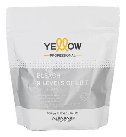 Kit of 2 Yellow Lightening Powder 9 Tones x 500g 0