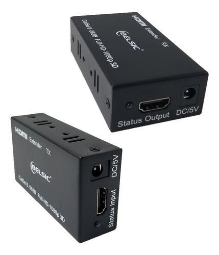 Belsic HDMI Extender Up to 60m via UTP Cable - HDMI-UTP 2