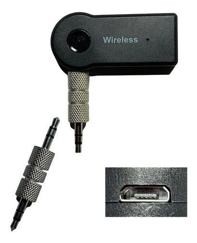 Bluetooth Audio Receiver for Car Stereo with Battery 0