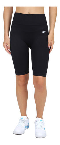 Lotto Seamless Calm Women's Training Leggings in Black | Dex 0