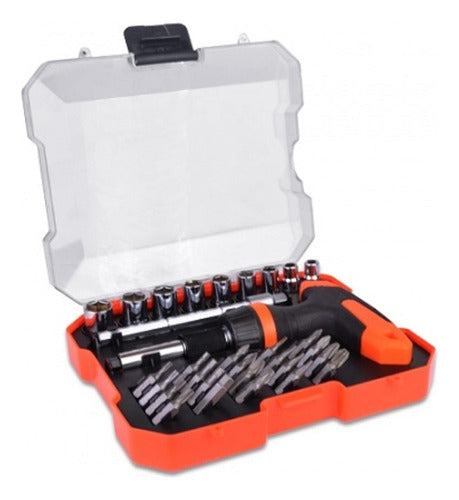 Thunderfall T-Handle Screwdriver Set with 32 Pieces - 29 Bits 1