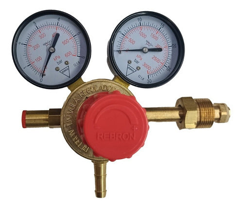 Rebron Pressure Regulator Valve for Acetylene 0