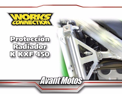 Works Connection KXF 450 Radiator Protection 06/08 Avant 1