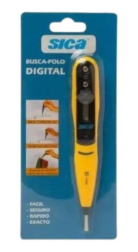 Sica Buscapolo Digital Mide Inductancia Y Voltaje 12v A 220v 0