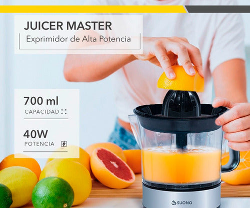 Suono Electric Juicer Stainless Steel 40 W 700 Ml 3