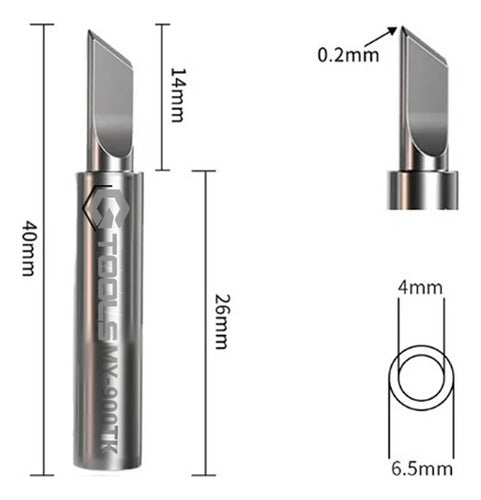 Kit 3 Puntas Para Cautin T-s, T-is, T-i G Tools My-900 4