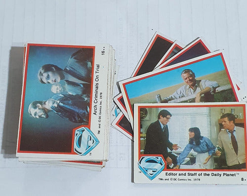 87 Cards Super Homem O Filme 1978  Superman 0