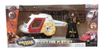Set Firefighter Police Car Helicopter Tank with Sound 7