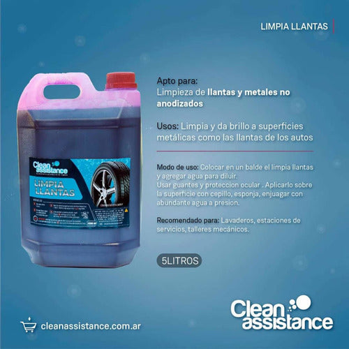 Clean Assistance Wheel Cleaner 5L 0