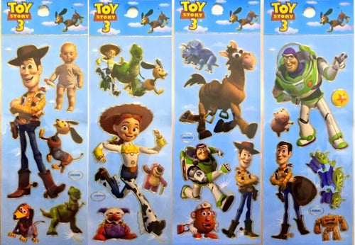 40 Planchas De Stickers Toy Story  Cumple V Crespo 0