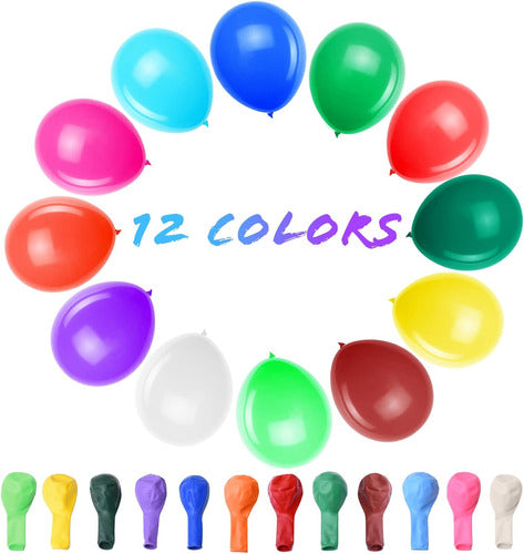 Tamodan Variated Latex Balloons for Children's Parties, 30 Cm Diameter 1