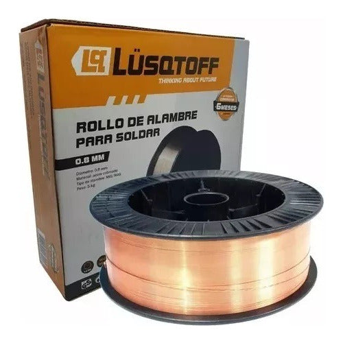 Lüsqtoff Flux MIG Wire 5kg Roll 0.8mm - No Gas Required 0