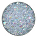 50 Translucent Iridescent Heart-Shaped Beads - Bijou 0