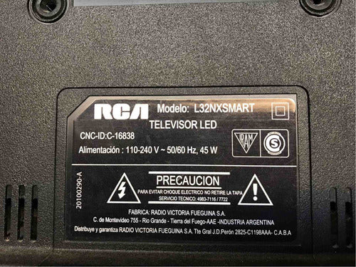 Flex Rca L32nxsmart 2