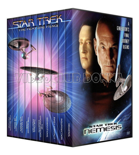 Star Trek Saga Completa Pack 10 Peliculas Colección En Dvd 0