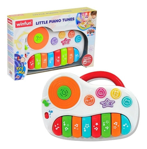 Winfun Portable Baby Activity Toy with Music and Lights 0