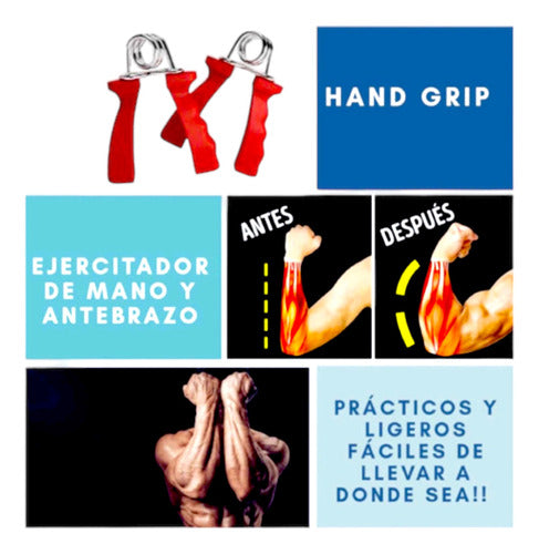 Faydi Hand Grip Ejercitador Mancuerna De Mano Entrenamiento X 1 3