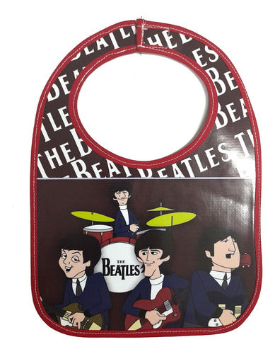 Estudiotremo Beatles Album Waterproof Bib with Velcro Closure 5