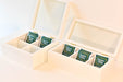 Puerta del Sol Tea Box x4 Bags (Divisions) - Wood Color Line Csi 1