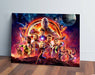 Memo Estampados Cuadro 213 Marvel Avengers 70x100 Mdf Memoestampados 0