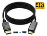 Cable Conversor De Displayport A Hdmi 1.8 Metros Factura A 1