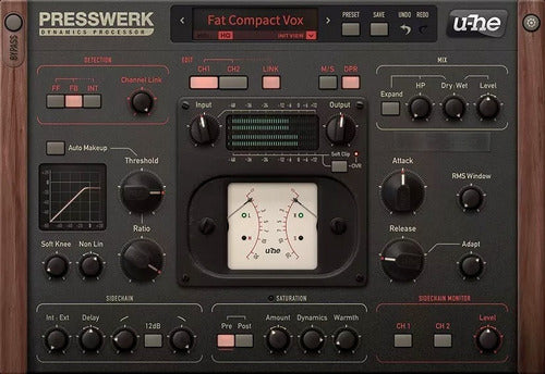 Audio Plugin U-he Presswerk 2