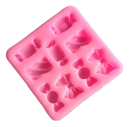 Dolcre Mini Candy and Bow Silicone Mold Model 2 0