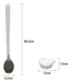 Toilet Brush Modern Antibacterial Silicone Toilet Bowl Cleaner 5