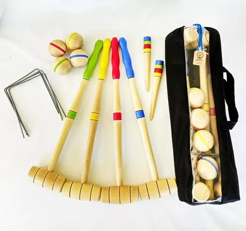 Baum Kids Croquet Set with Carry Bag 0