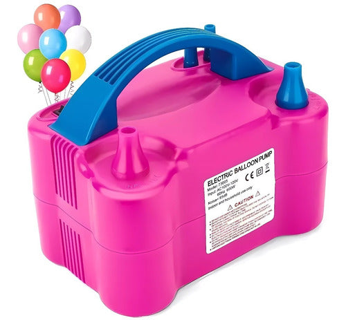 Silverled Electric Balloon Inflator + 50 Pastel Balloons 1