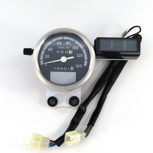 Mundomotos Dakar Dashboard Clock K/m with M/V Indicator 1