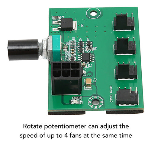 Controlador De Velocidade Do Ventilador Do Chassi, 2 Unidade 3