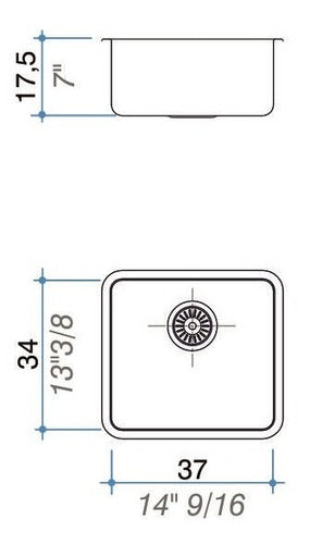 Johnson Acero 304 Quadra Q 37 Sink 5