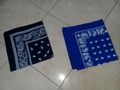 Pañuelo Blue France Navy Bandana 50 Cms 0