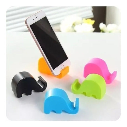 Qr Elephant Desk Stand for Mobile Phones and Tablets 1