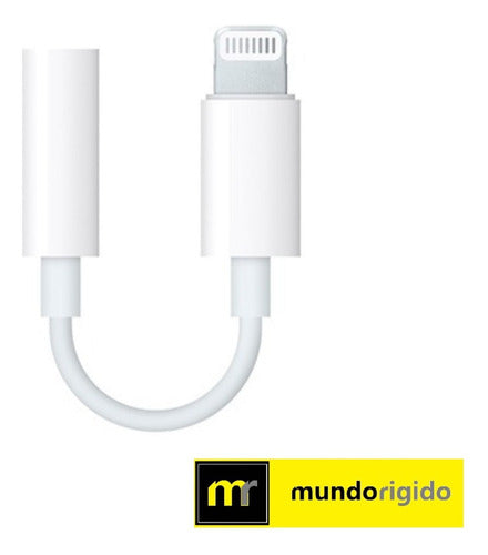 Adaptor Plug 3.5mm (Headphone) - For Lightning iPhone 1