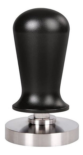 Tamper Calibrado Inox Prensa Cafe Espresso 54mm Barista 530g 0