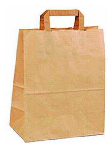 Distri Manila Madera Kraft Bag with Handle 30x10x32 Cm X 25 Un 1