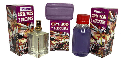 Combo Fluido Jabon Aroma Atomizador Corta Vicios Pai Joao 0