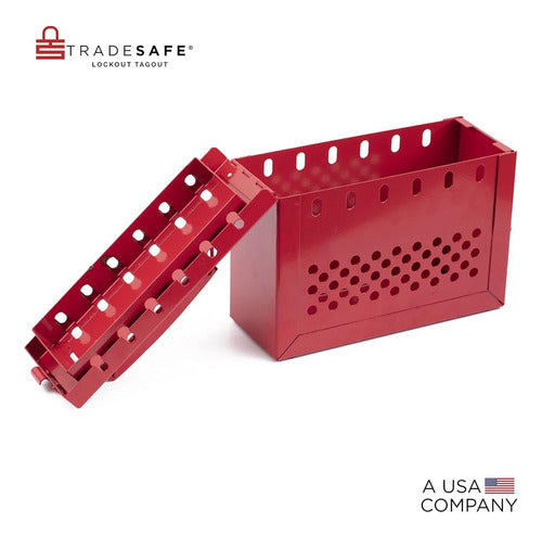 Tradesafe Lockout Tagout Group Lock Box - Premium LOTO Group 2