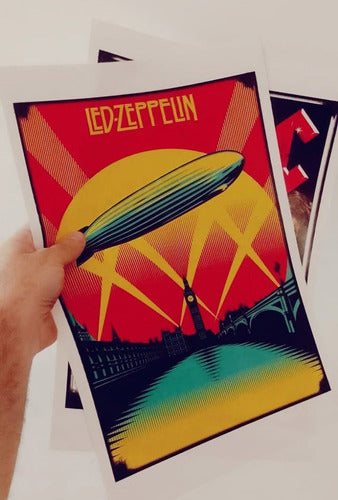 Generic Pack of 5 Posters of Your Choice! Rock 30 x 40 Zeppelin AC/DC 6