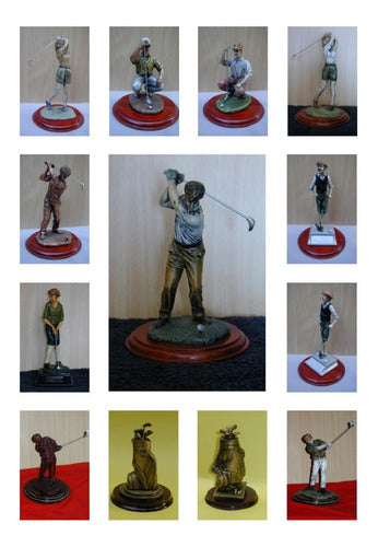 PREMIOS-ECL Trofeos Figuras En Resina 1