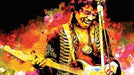 Musica - Guitarra - Jimi Hendrix - Sicodelico Lamina 45x30cm 4