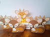 Hand-painted Wooden LED Children's Lamp/ Deer Lamp/ Bedside Lamp 1