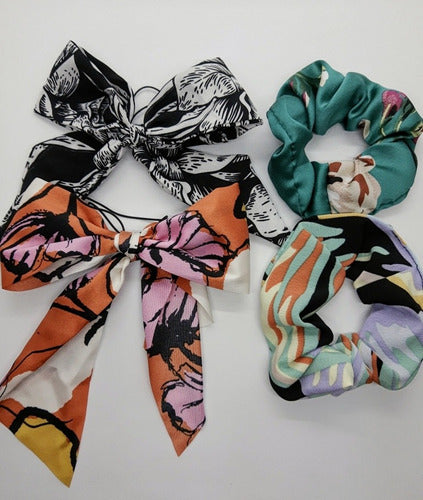 Pack Bows And Scrunchies Wholesale Women Fashion Trend 5