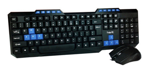 Havit Combo Gamer - Keyboard and Mouse with Differentiated Keys 0